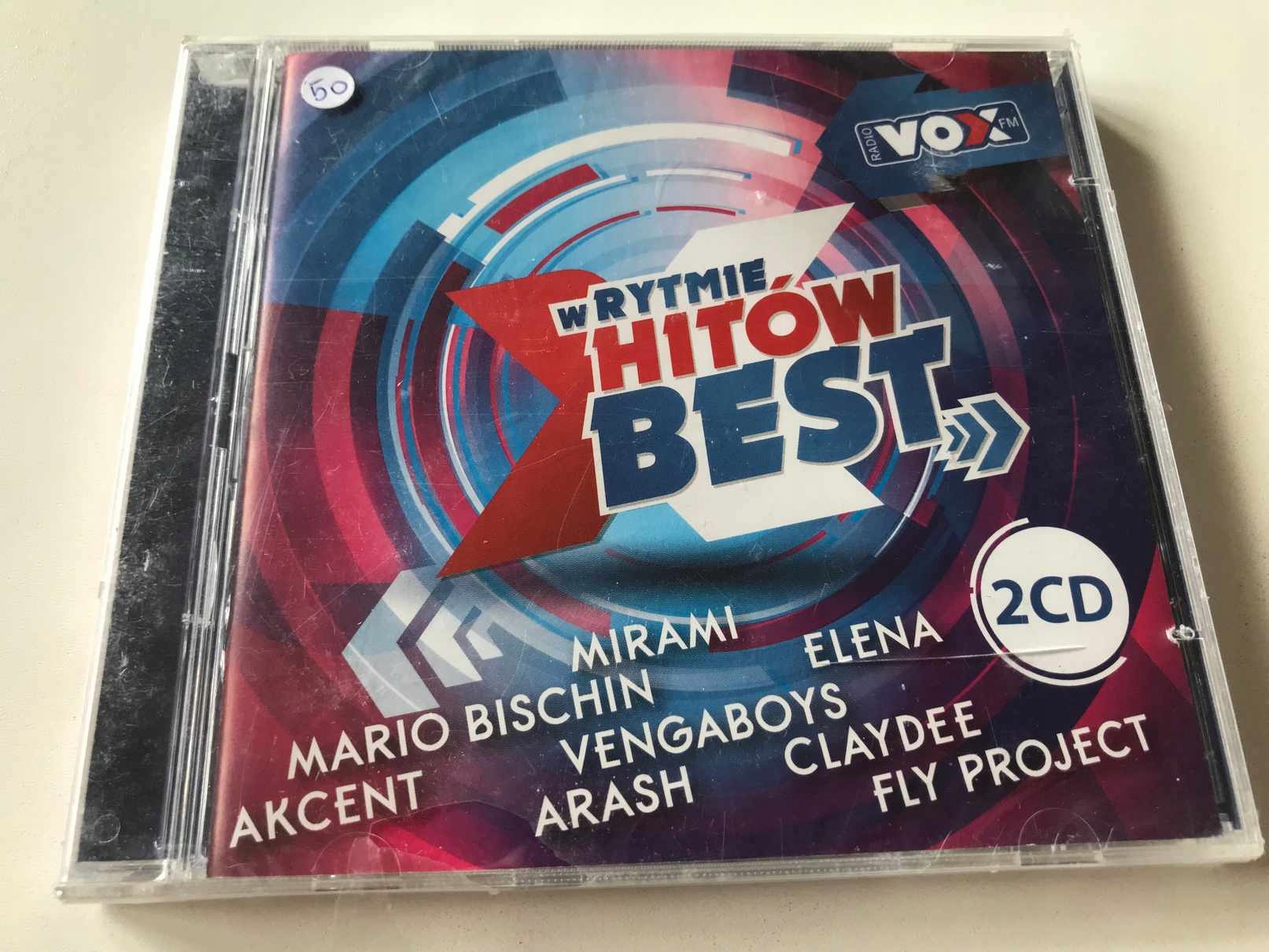2CD W rytmie Best Vox Fm Akcent Vengaboys Mirami Arash Nowe