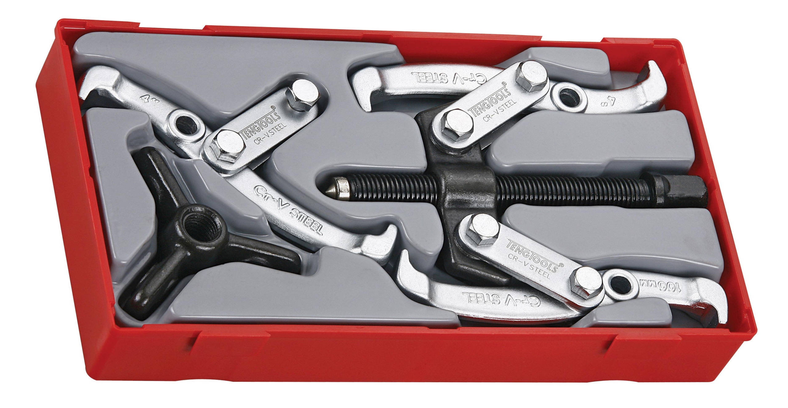 Набор съемников TT804 Teng Tools