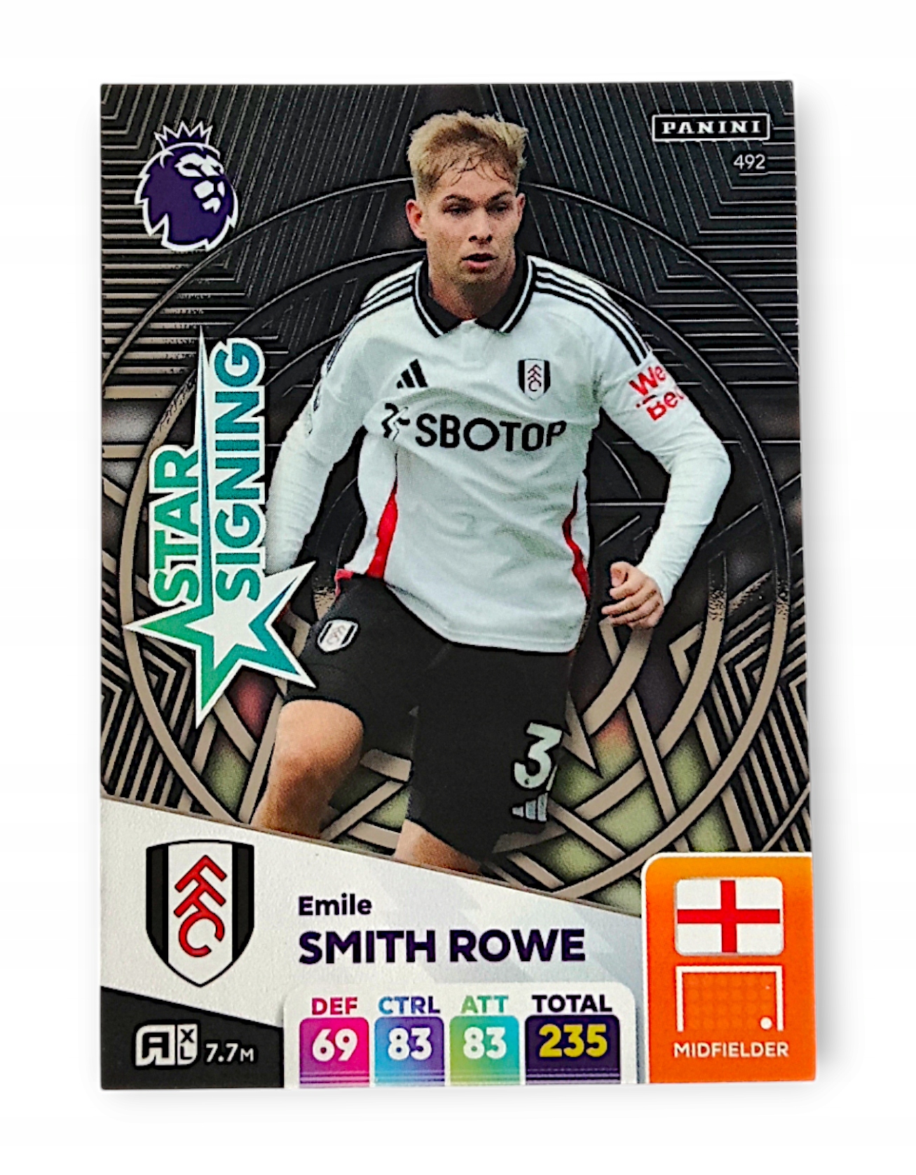Panini Premier League 2025 Star Signing 492 Emile Smith Rowe Fulham