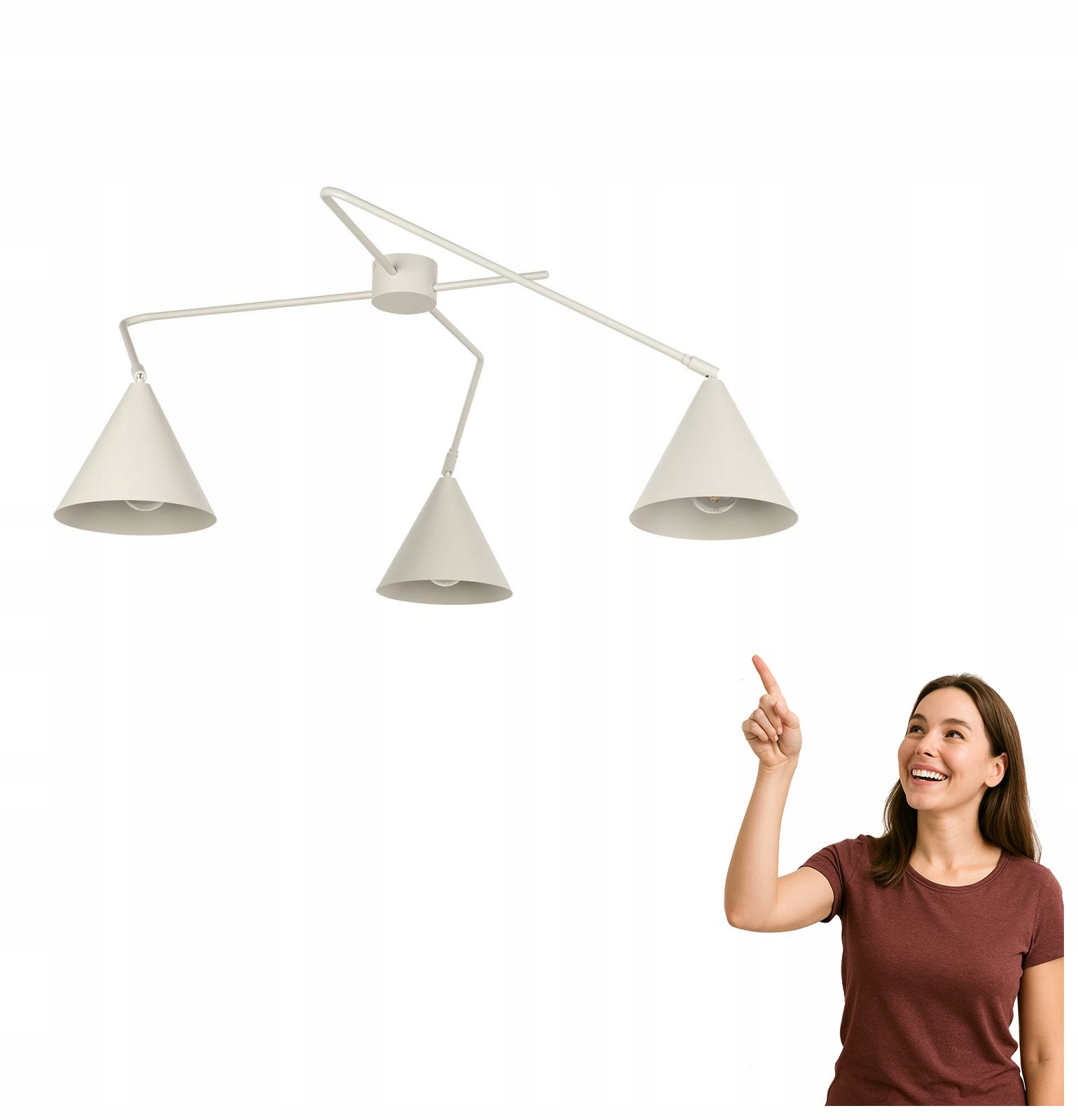 Stropná lampa Galaxy 3 40942 Sigma Lighting