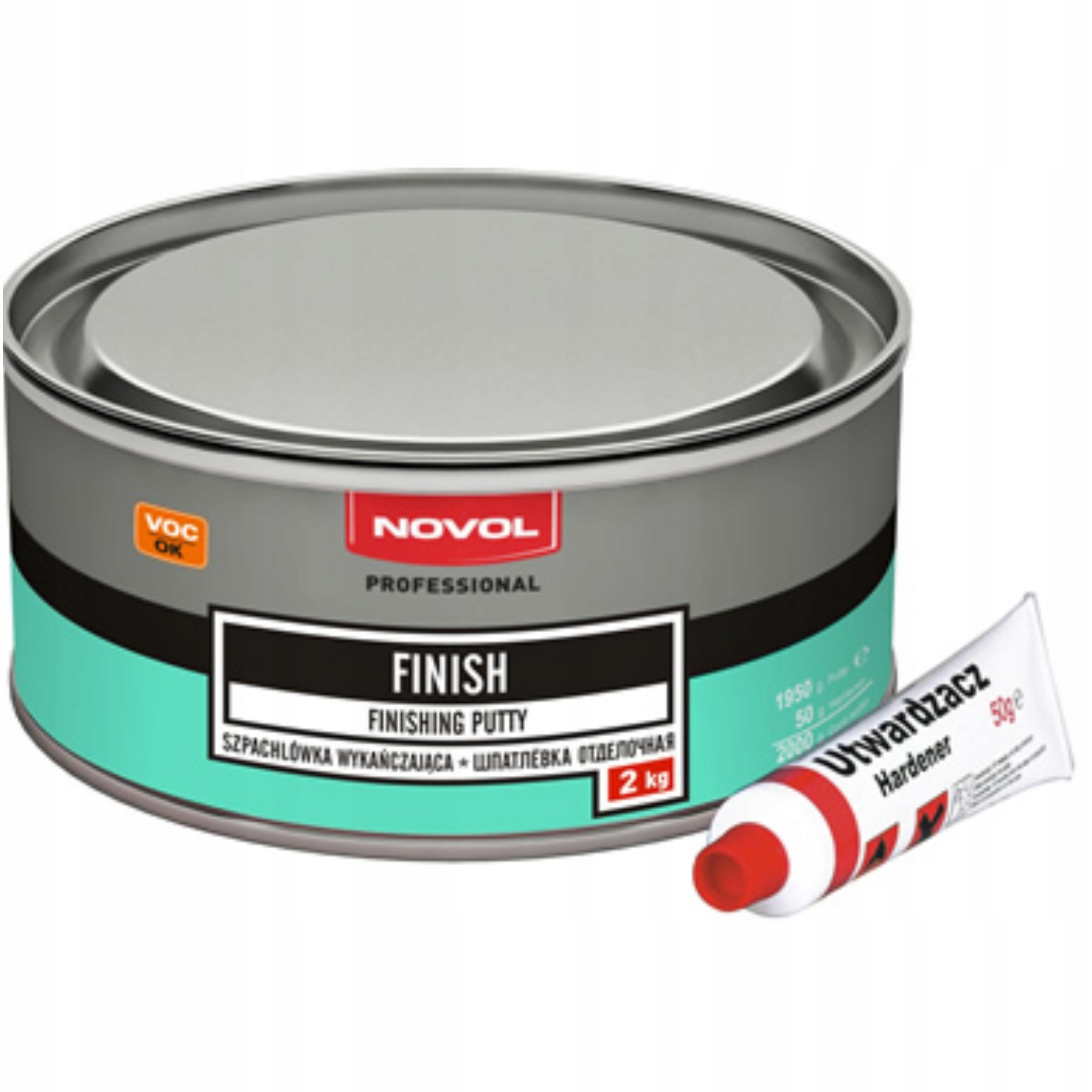 NOVOL Finish Szpachlówka Wykańczająca 2 kg Producent Novol