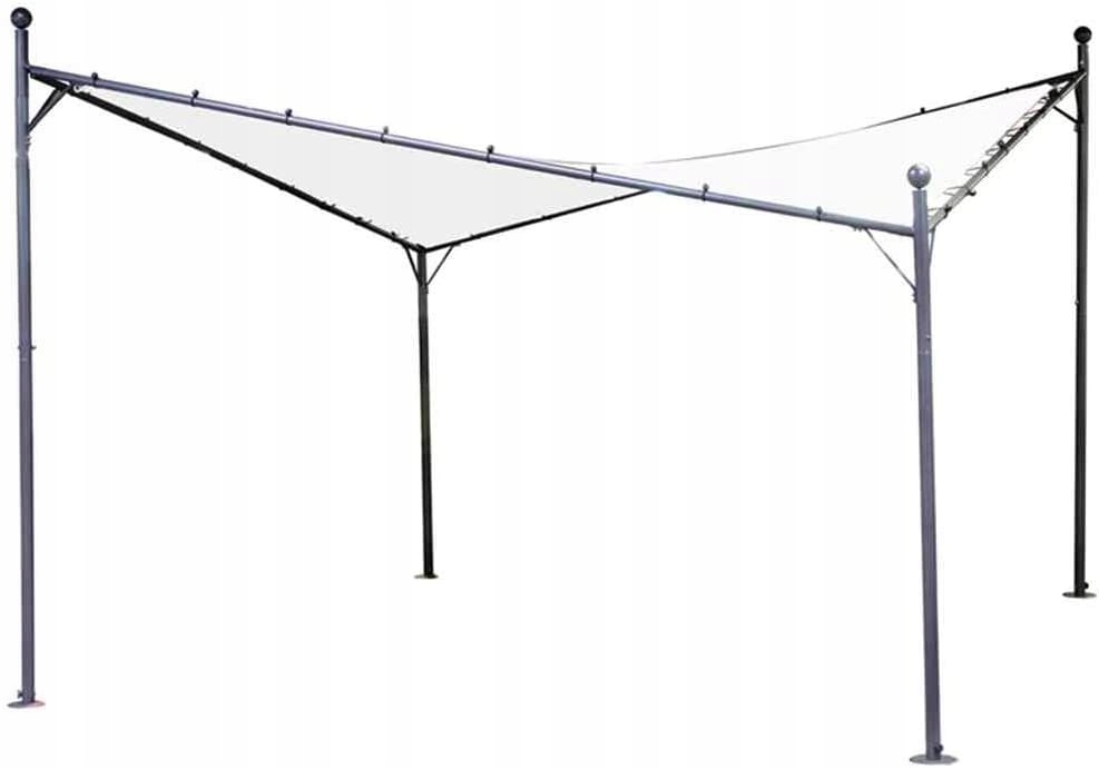 Siena 261633 materiál pro zahradní střechu Berlino, 400 x 400 cm