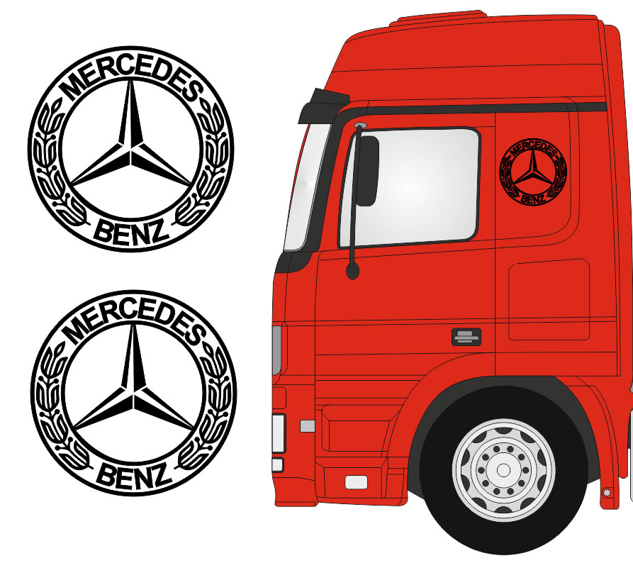 

Naklejka gwiazda Mercedes Actros Sprinter i inne
