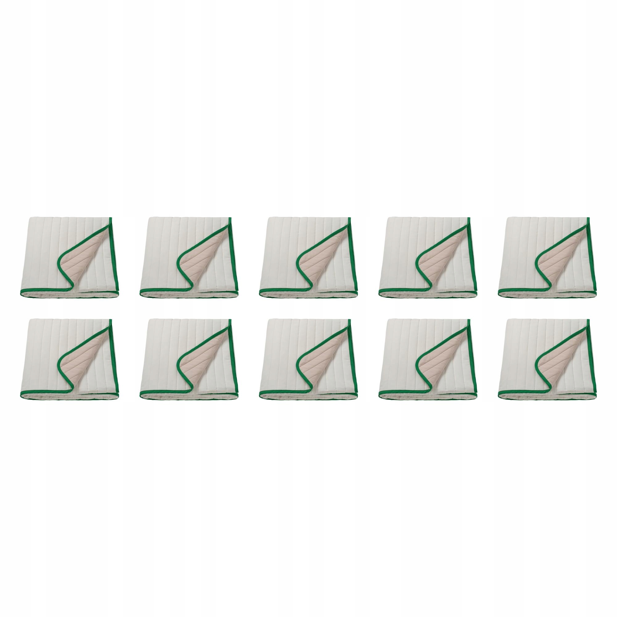 10 ks Přehoz v bílé/béžové barvě 160x250 cm – elegantní doplněk