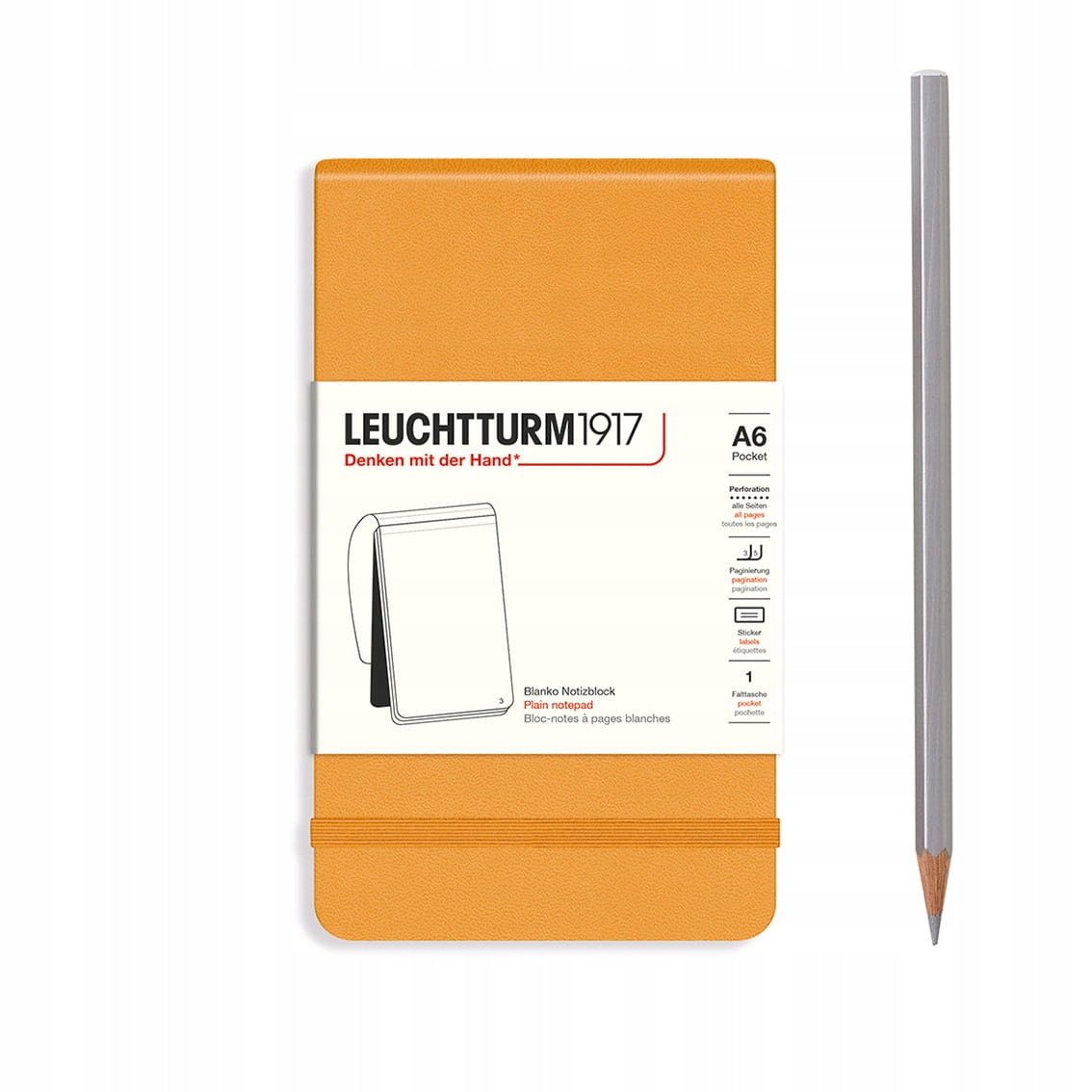 Notatnik Reporterski Leuchtturm1917 Pocket A6 Gładki Rising Sun