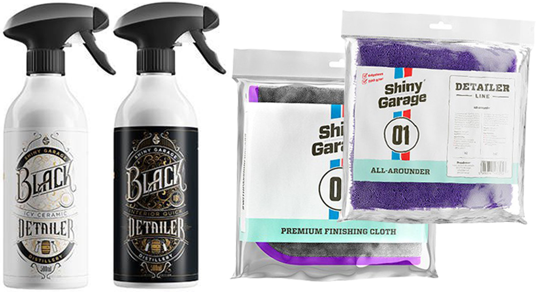 SHINY GARAGE WHISKEY KIT НАБІР ТУАЛЕТНОГО ПРИЛАДДЯ