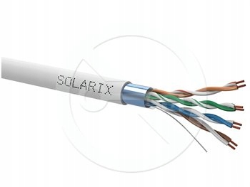 Instalační kabel Solarix CAT5E Ftp Pvc šedý 305m