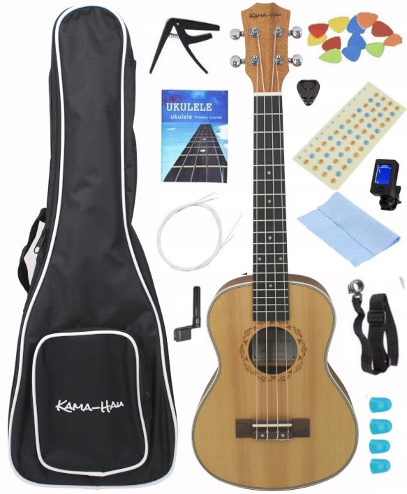 Tenorové Ukulele Giga Balíček: Až 26 Doplňků 2 T