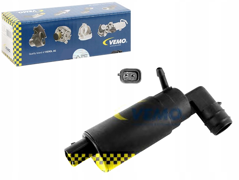 VEMV70-08-0001/RS8 - НАСОС ОМЫВАТЕЛЯ (12V ОДНОСТУПЕНЧАТЫЙ НАСОС