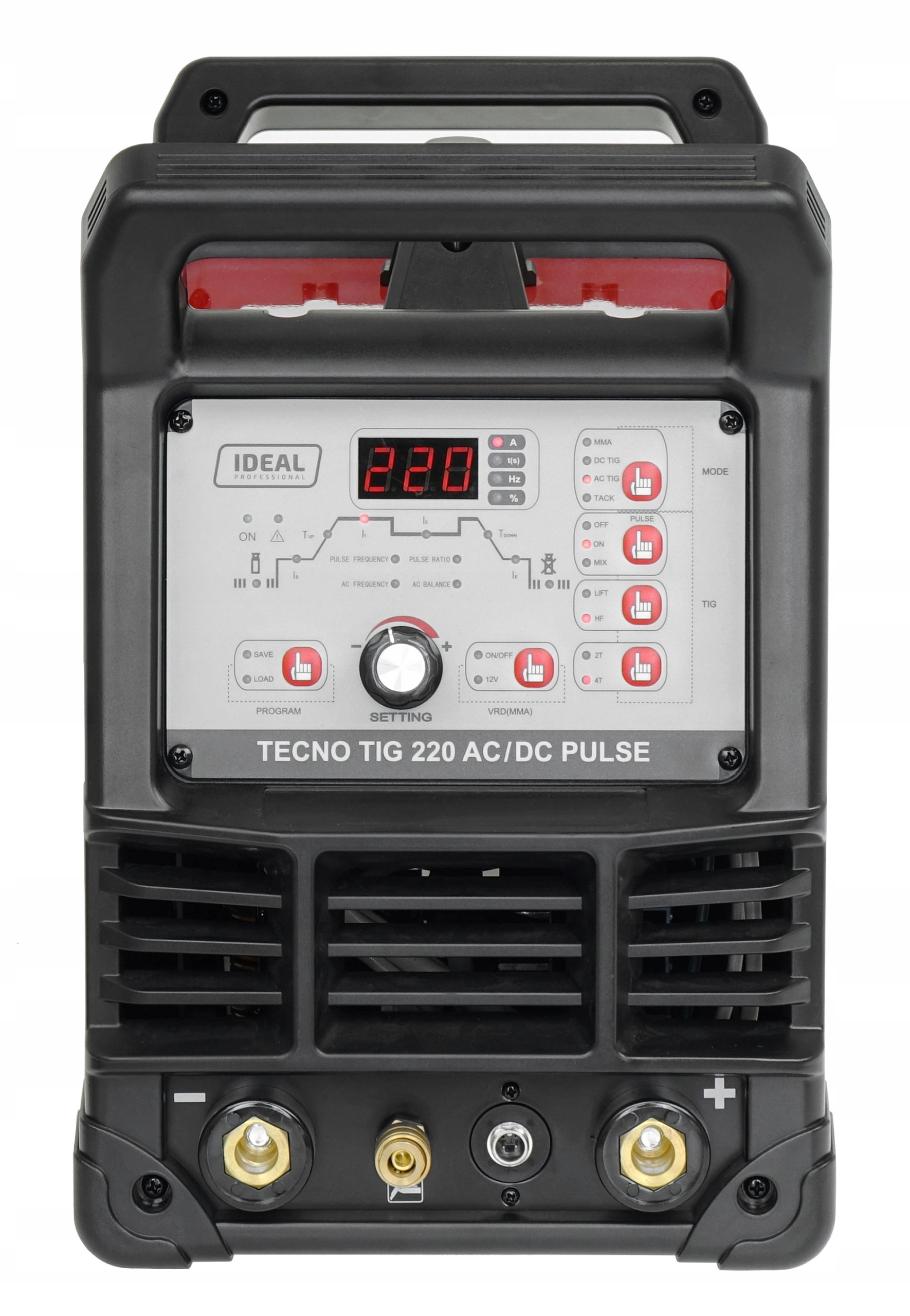Spawarka inwertorowa IDEAL TIG AC/DC 200 MMA PULS Marka Ideal