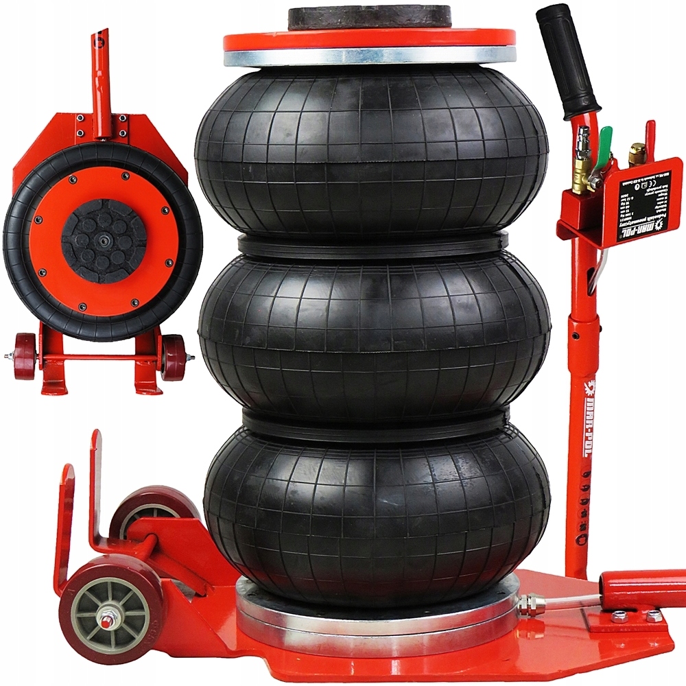 

Podnośnik Pneumatyczny 3500 Bałwanek 3.5T 40 CM