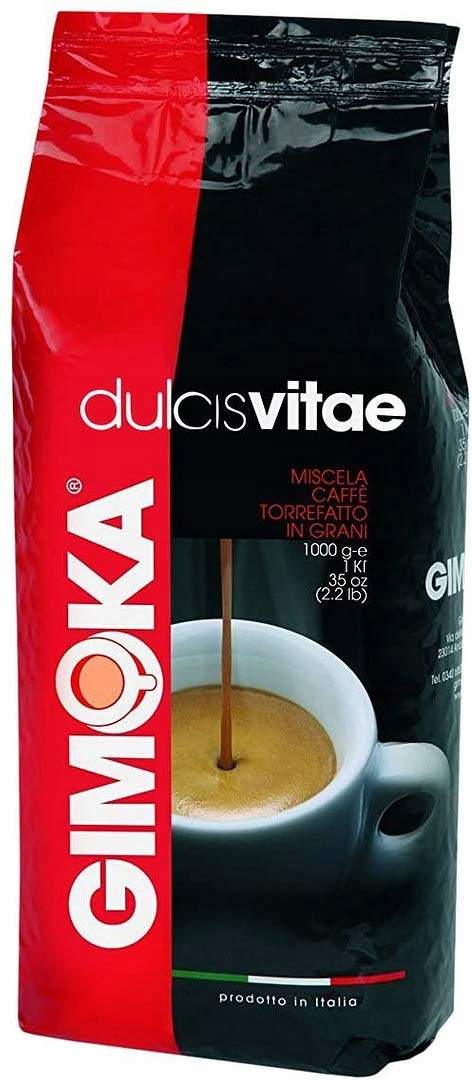 Levně Gimoka Dulcus Vitae Dolcevita káva zrnková 1 kg