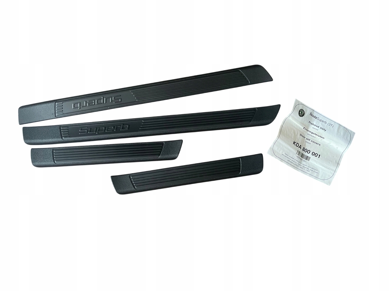 SKODA SUPERB 2 II 08- LISTWY NAKŁADKI PROGOWE KDA800001 / NOWY