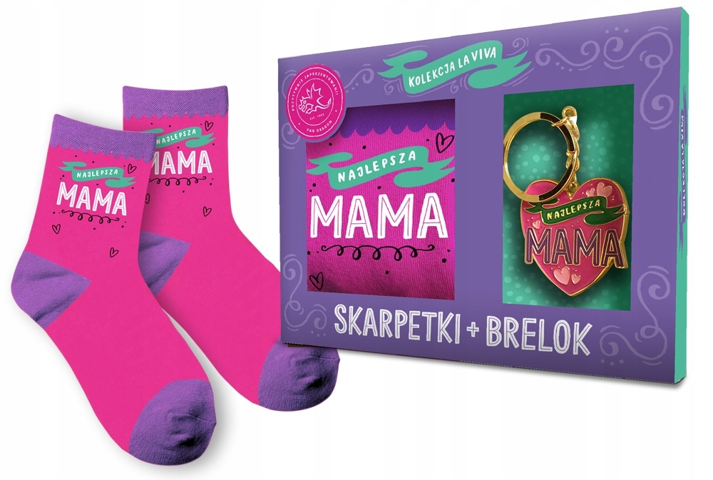 

Skarpety Z Brelokiem Najlepsza Mama Na Dzień Matki