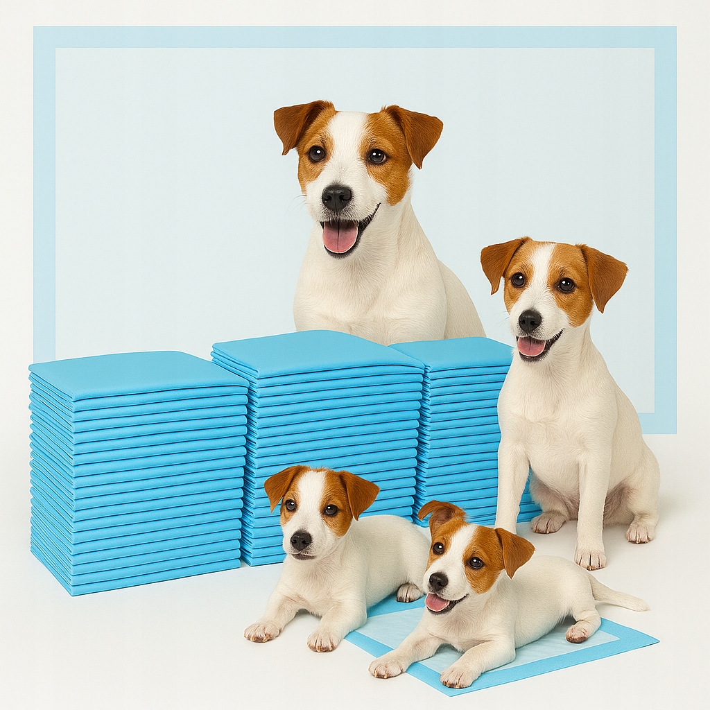 Levně Podložky Pro Psy A Zvířata K Vyřešení 60 X 90 100 Ks