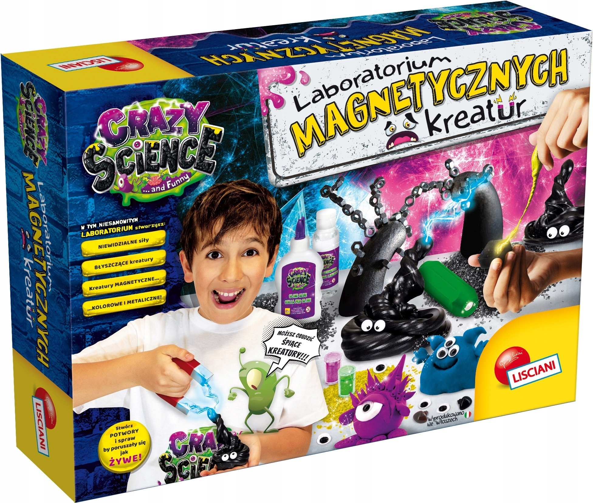 

Laboratorium Magnetycznych Kreatur Zestaw Lisciani