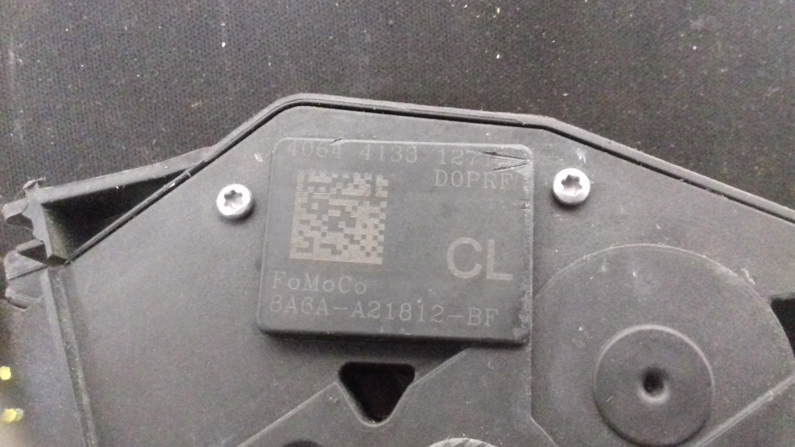 lock right front 8A6AA21812BF Ford Fiesta MK7