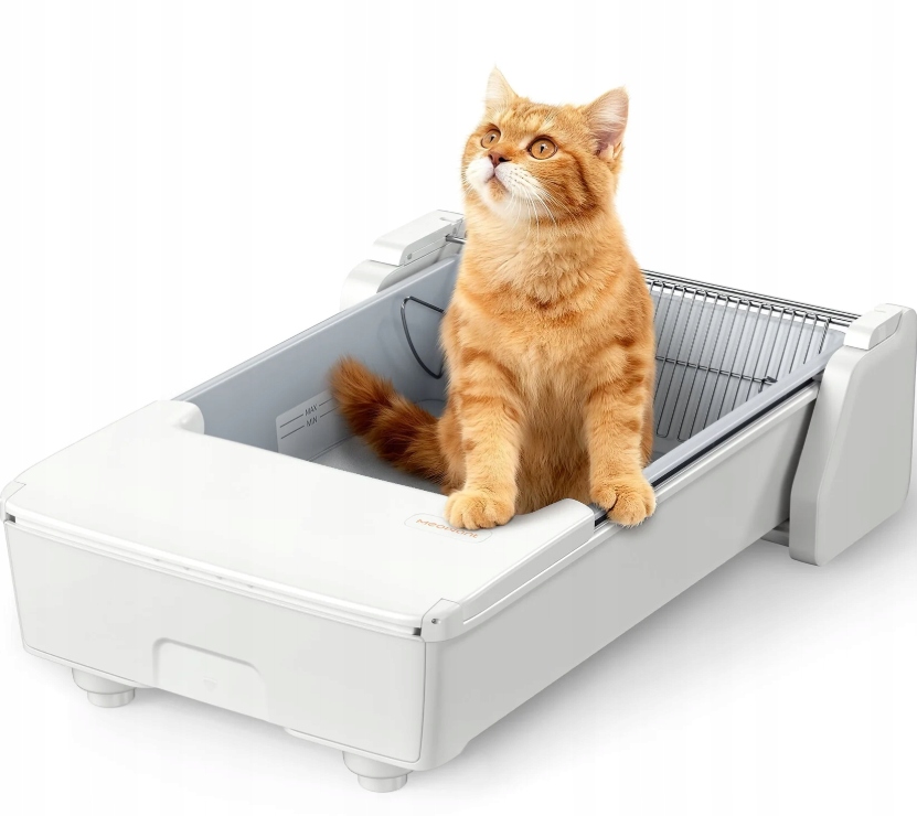 Levně Otevřená toaleta pro kočky – velká, snadno se čistí
