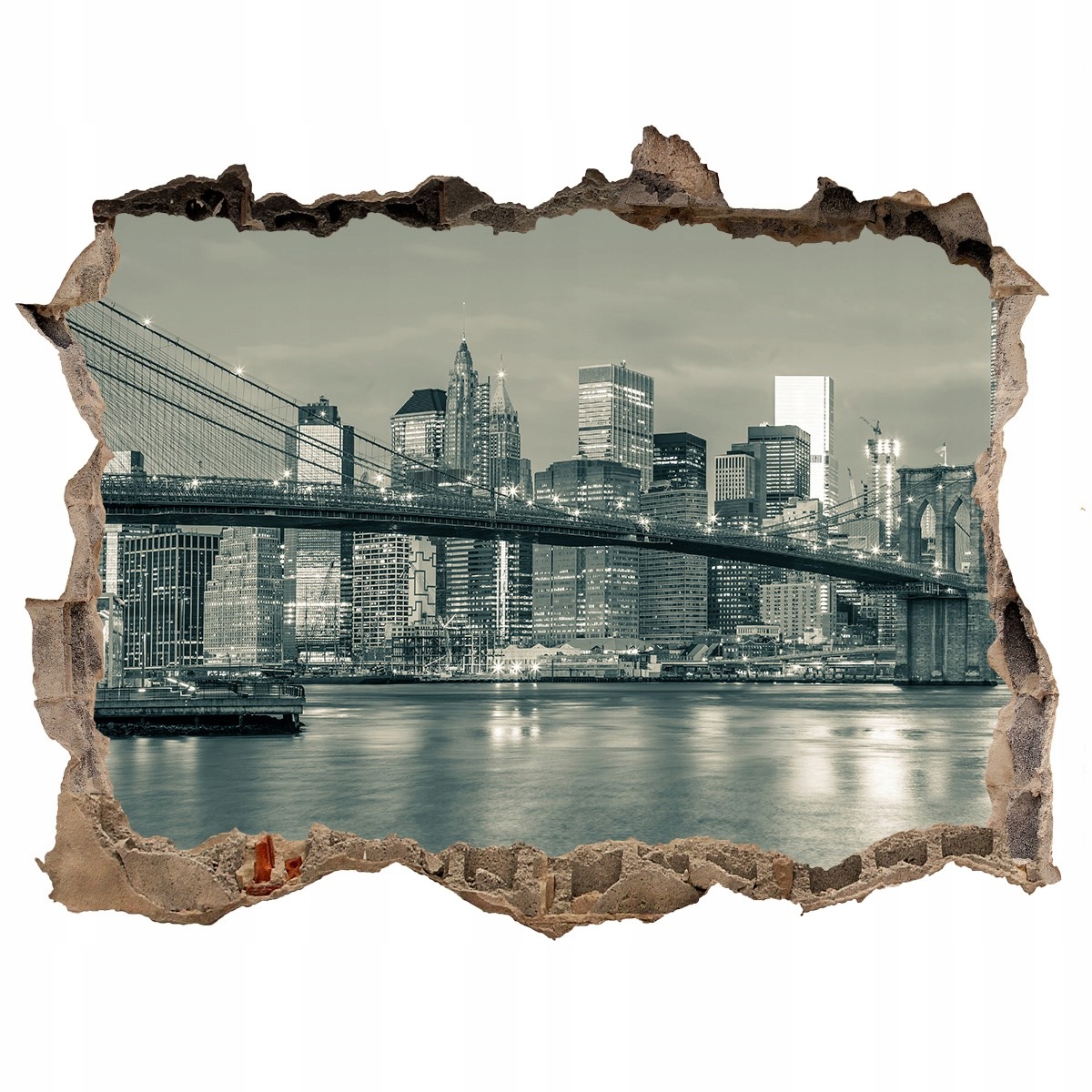 

Fototapeta dziura na ścianę Manhattan Nowy Jork