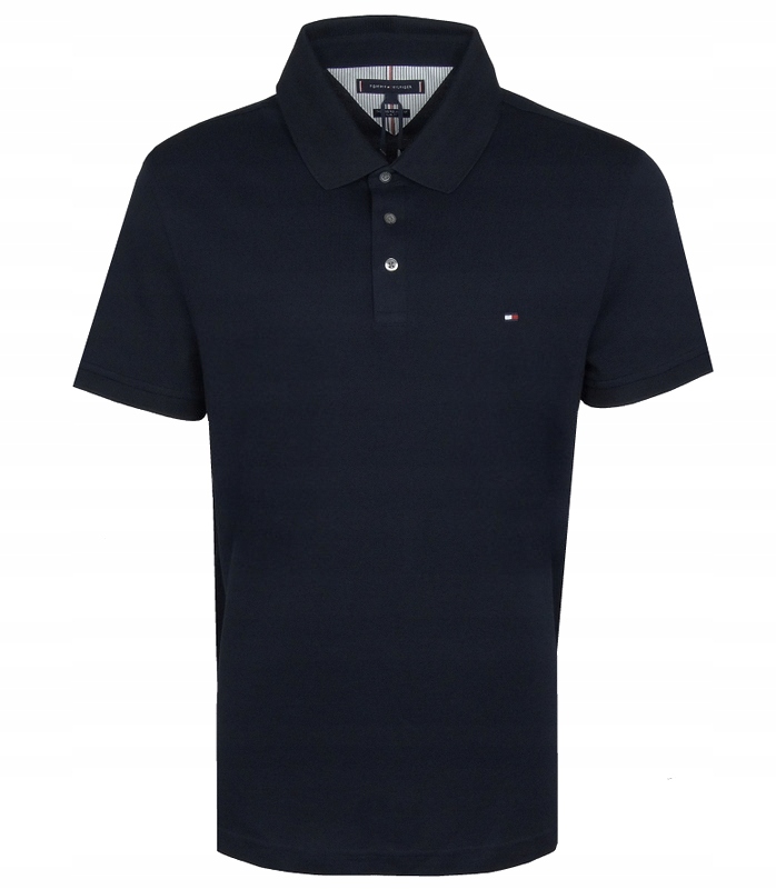 Tommy Hilfiger pánská polokošile, Slim, tmavě modrá, 3XL
