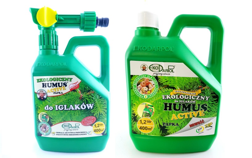 Hnojivo na Hadicu 1,2L Humus Papka Iglak Žitotnik Zásoba 1,2 l Zdravé sfarbenie