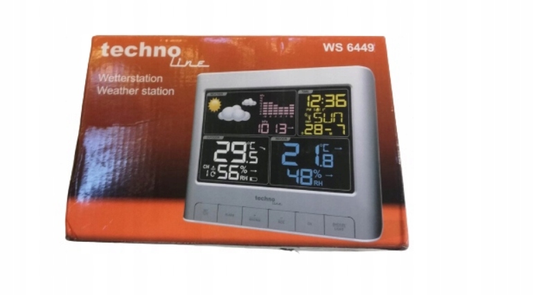 Stacja pogody Technoline WS-6449 W10C74 Model WS-6449