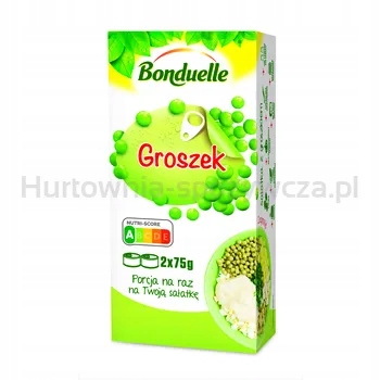 Bonduelle Groszek 2 X 75 G