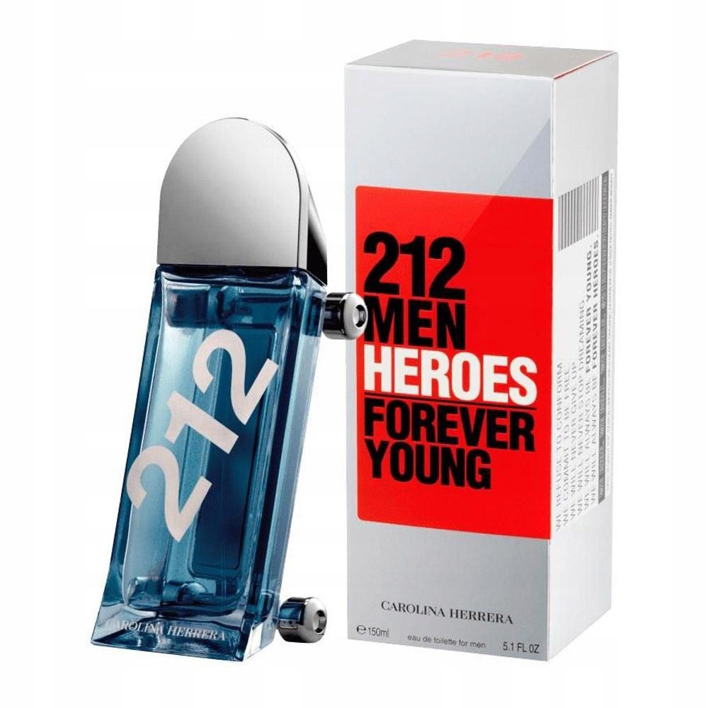 Carolina Herrera 212 Men Heroes Forever Young 150 ml Edt (Toaletní voda pro