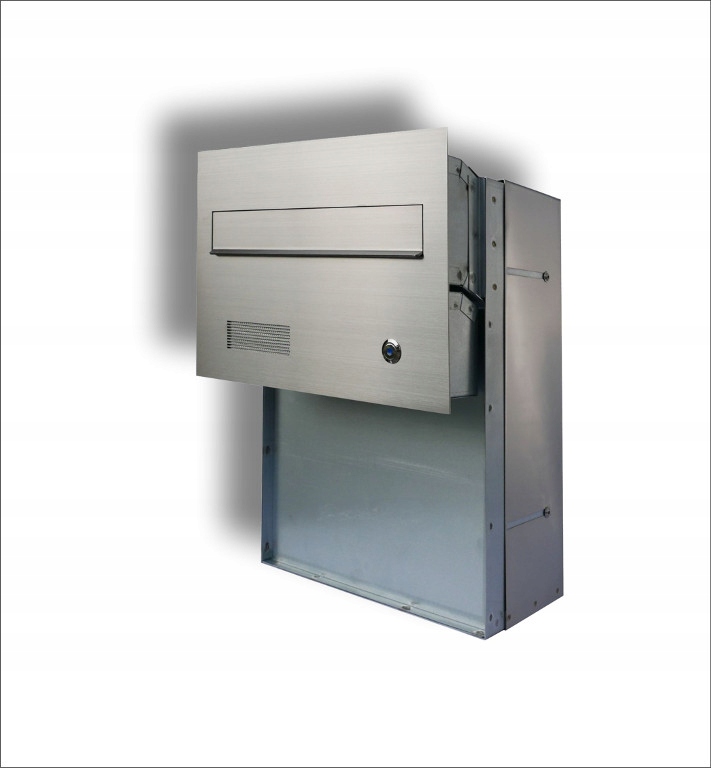Skrzynka mała z domofonem Smda 285x205 inox firmy Joniec
