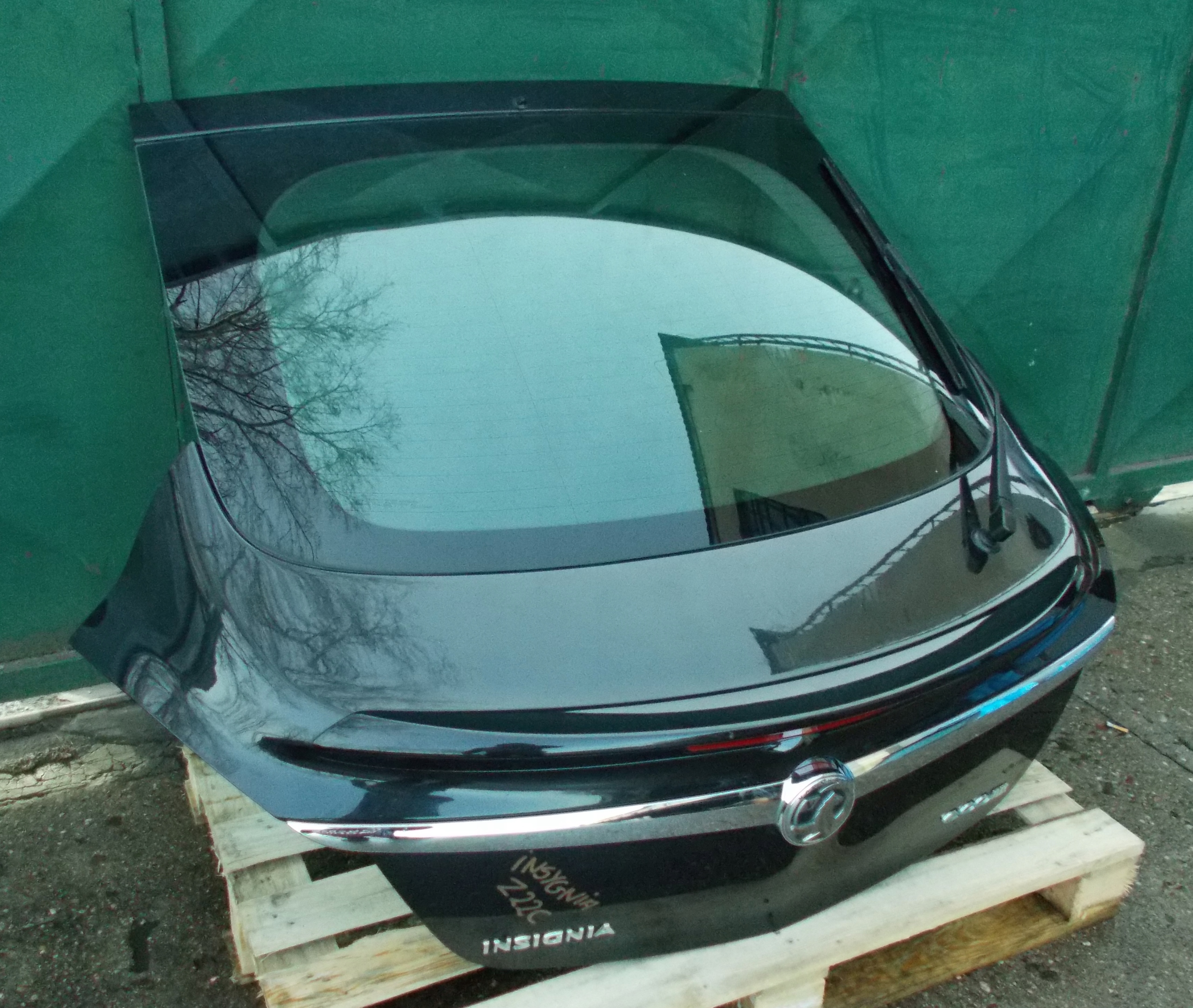 OPEL INSIGNIA HB trunk door boot complete Z22C