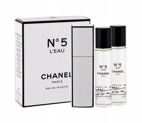Chanel No.5 L'eau toaletní voda 60 Ml (3x20 ml) Ozdobné Balení