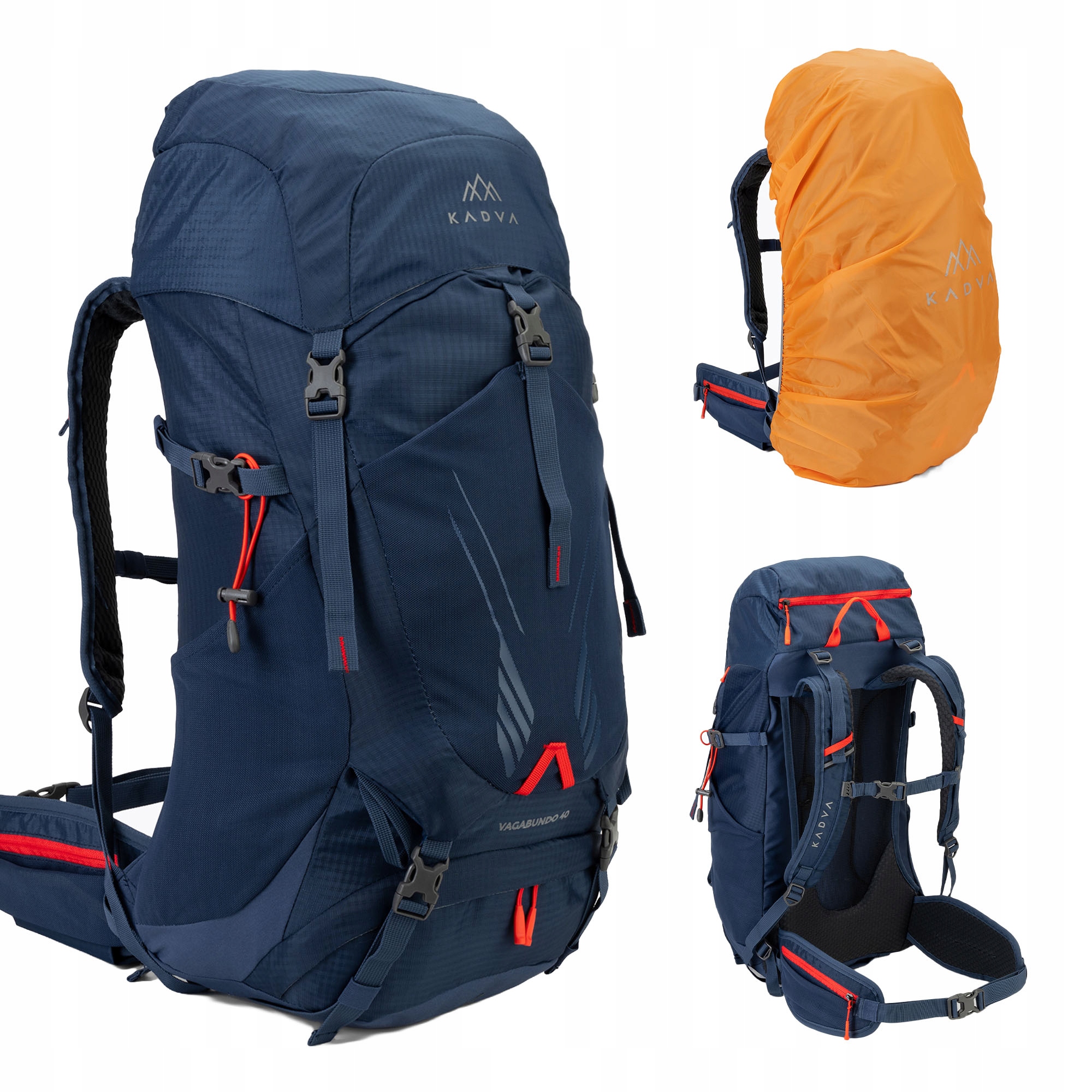 Plecak trekkingowy Kadva Vagabundo 40 l Turystyczny Podróżny W Góry Miejski
