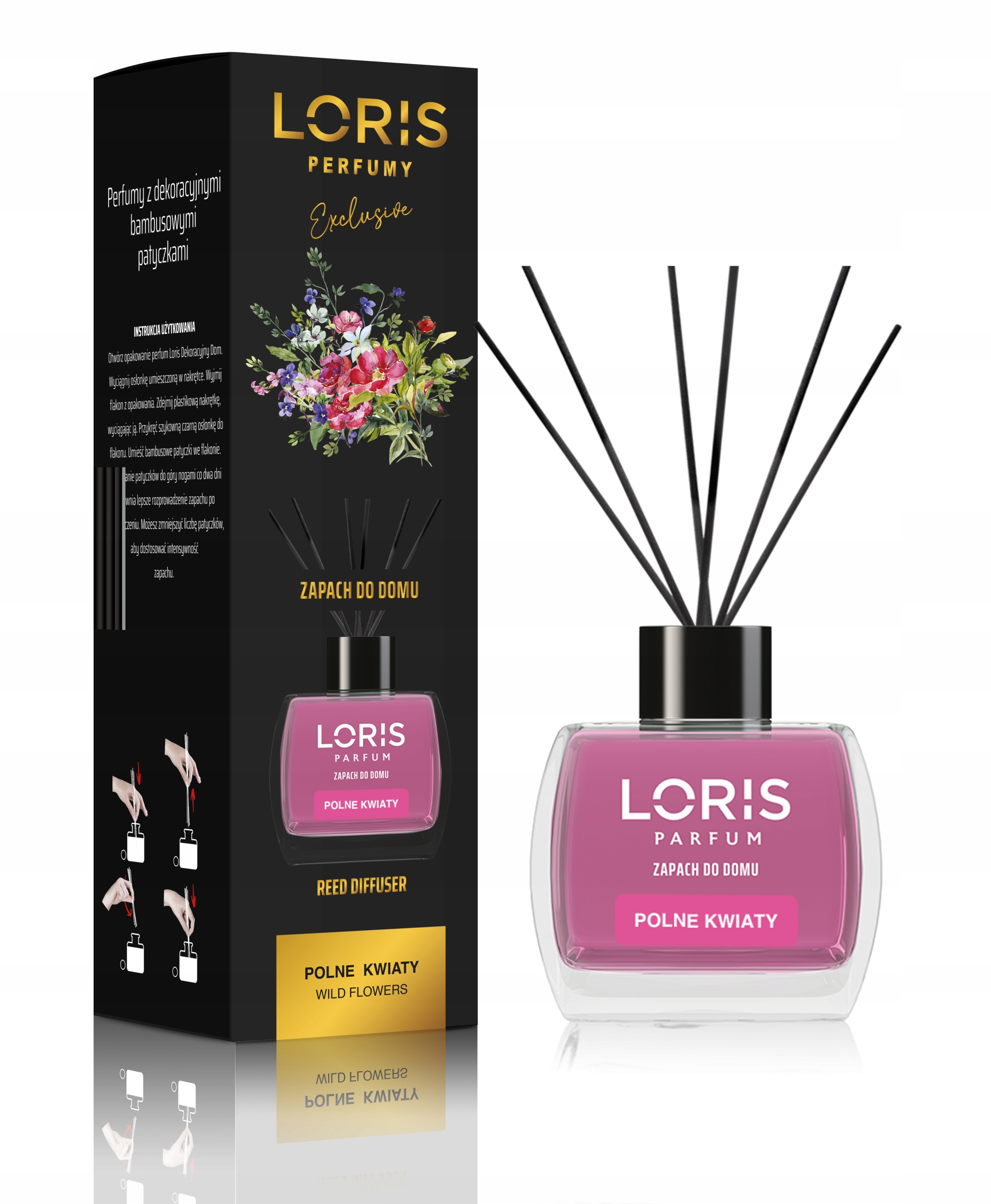 

Zapach do domu Loris Polne Kwiaty 120ml
