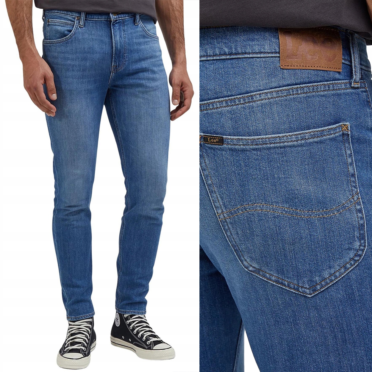 Lee Austin regular tapered Sunset Džíny klasické džínové kalhoty W32 L32