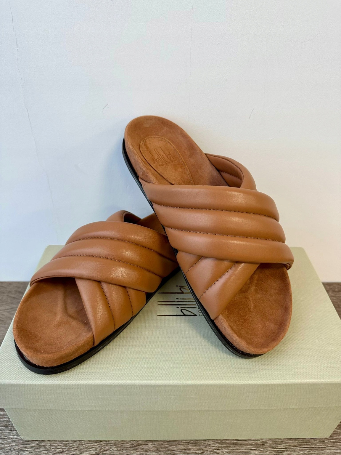 Billi Bi Copenhagen Nazouváky Hnědé Kůže 38