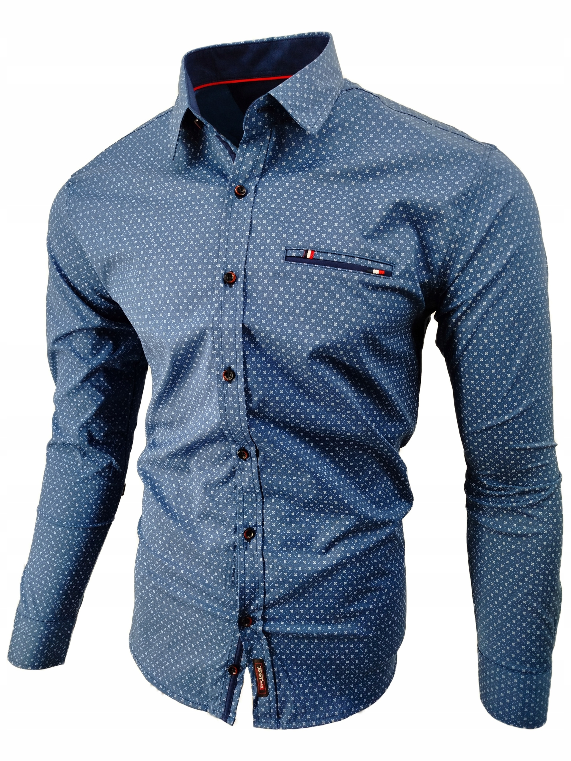 Pánská Košile Indygo Dlouhý Rukáv Raw 2368 Límeček 53/54 Vel: 6XL XXXXXXL