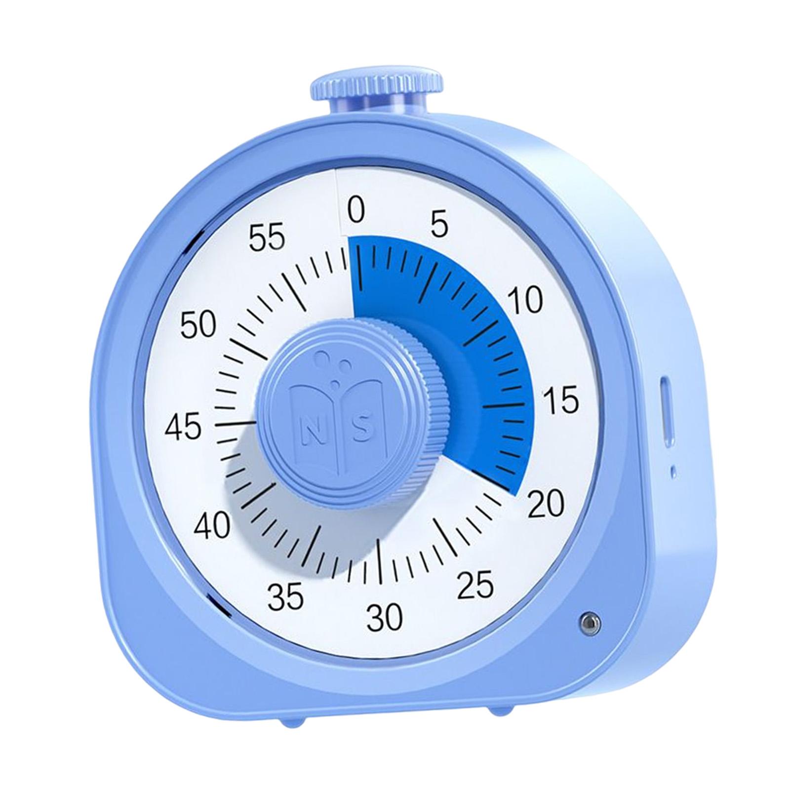 Timer wizualny Cichy zegar odliczający 1 przycisk Rodzaj klepsydra