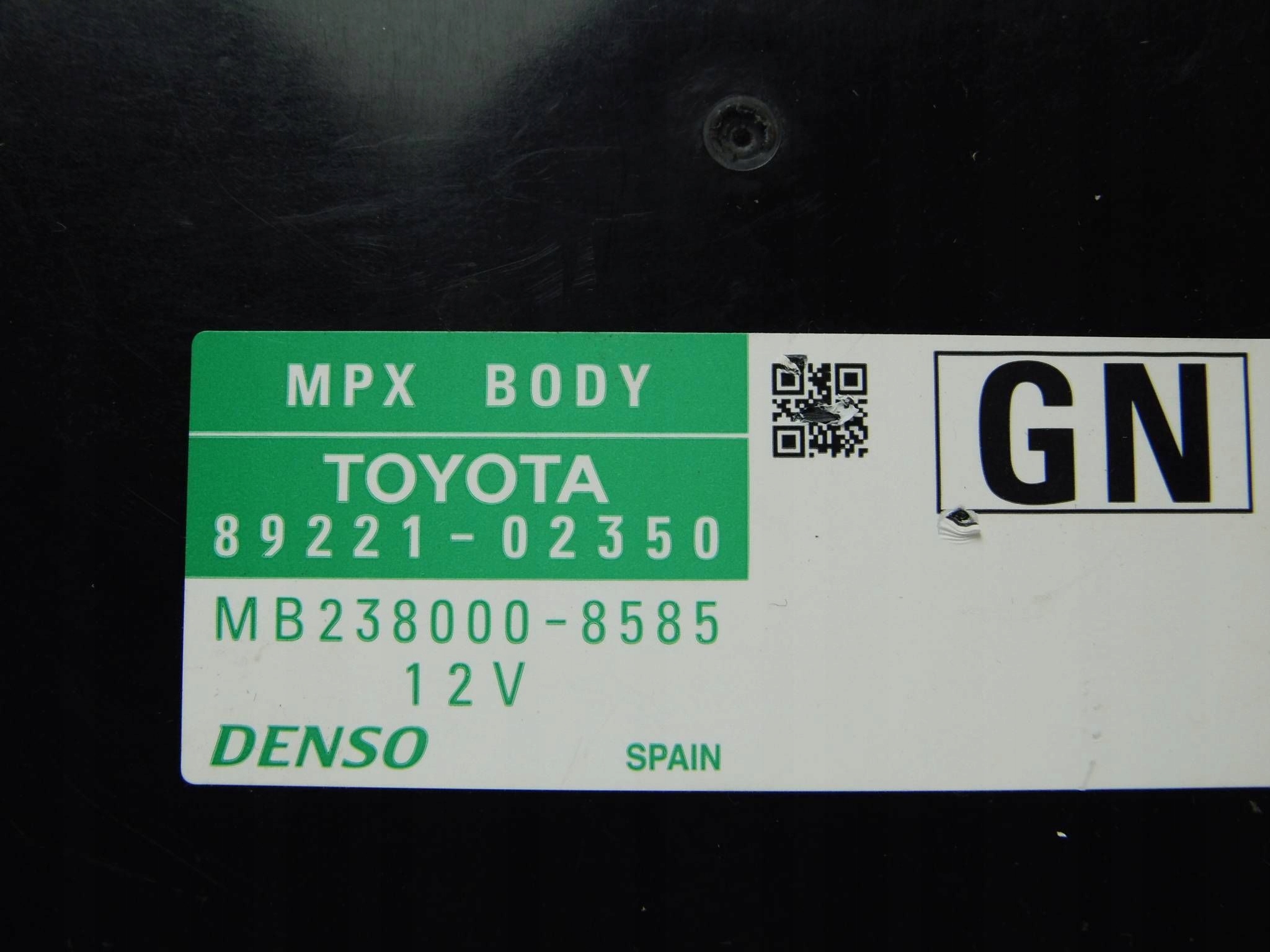 Toyota Auris II E180 module computer control unit komfortu MPX BODY 89221-02350