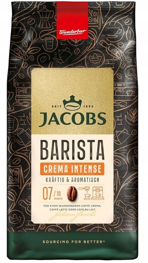 Levně Jacobs Barista Crema Intense káva 1 kg