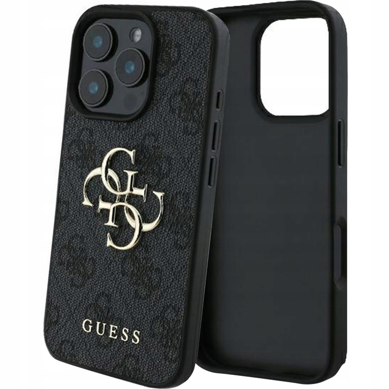 Módní pouzdro na telefon pro iPhone 16 Pro Max kryt Guess zadní kryt pro telefon