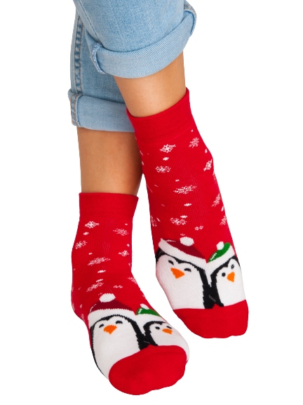 

ciepłe Skarpetki Świąteczne Frotte 27/30