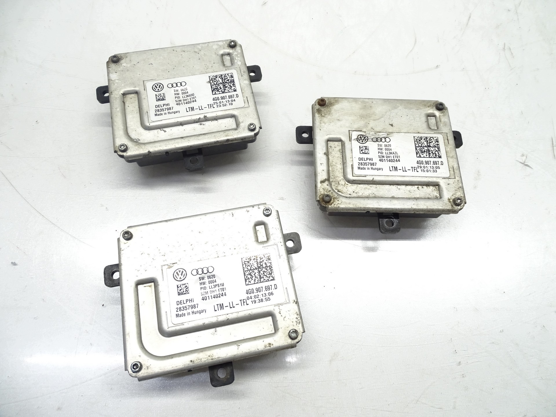 control unit module LED AUDI Q5 8R A5 8T LIFT 4G0907697D