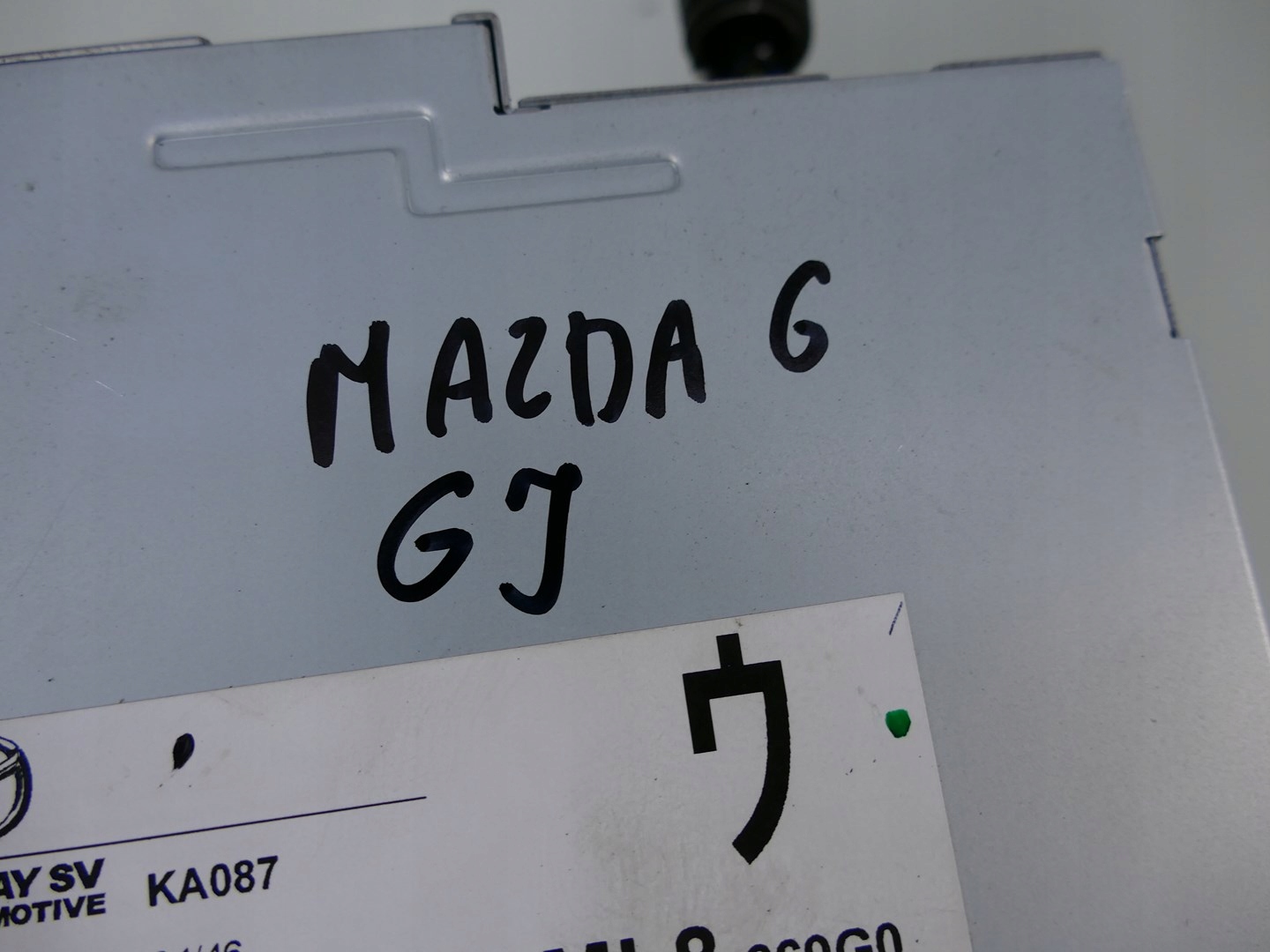 MAZDA 6 III GJ LIFT RADIO NAPED CD player CD