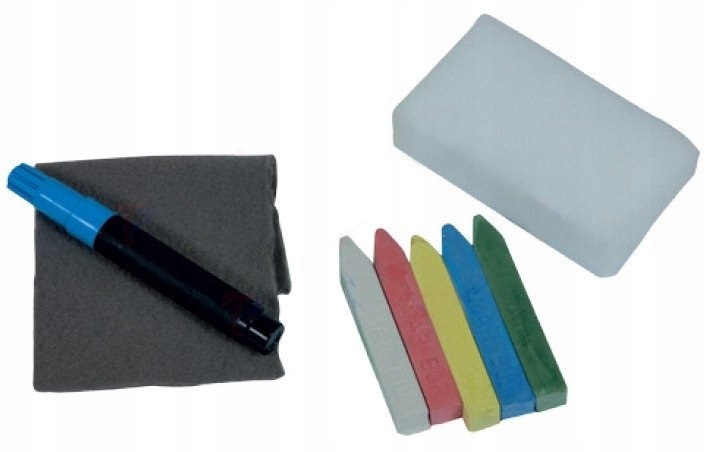 REGULOWANA TABLICA MAGNETYCZNA KREDOWA 6w1 PAPIER Głębokość produktu 52 cm