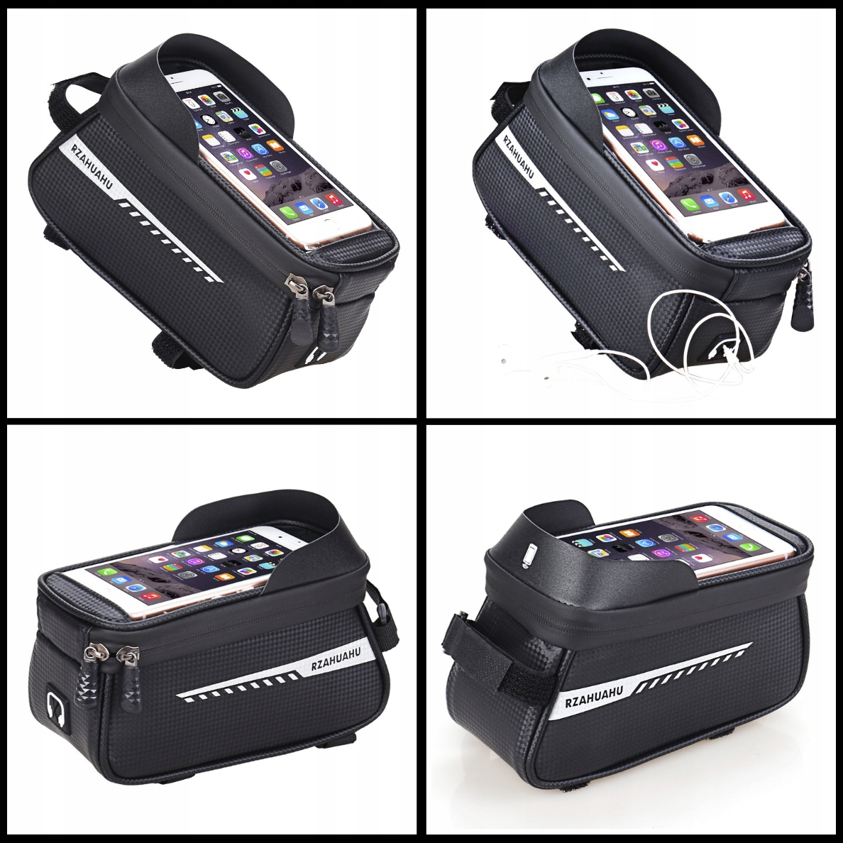 SAKWA ROWEROWA WODOODPORNA UCHWYT ETUI NA TELEFON TORBA NA RAMĘ SASZETKA Kod producenta Uchwyt torba na tel