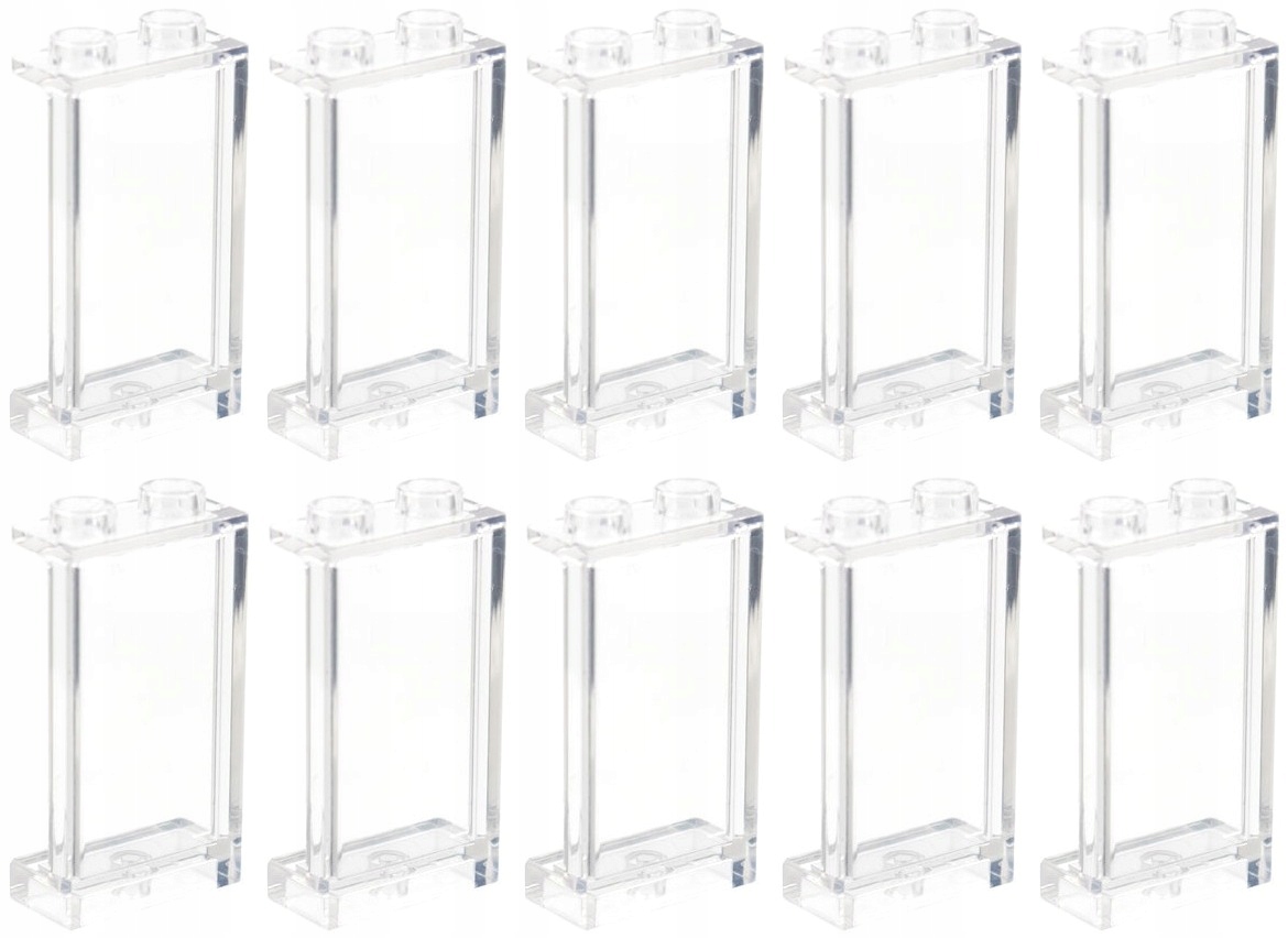 

Lego 87544 Panel 1x2x3 przezroczysty (12g) 10 szt.