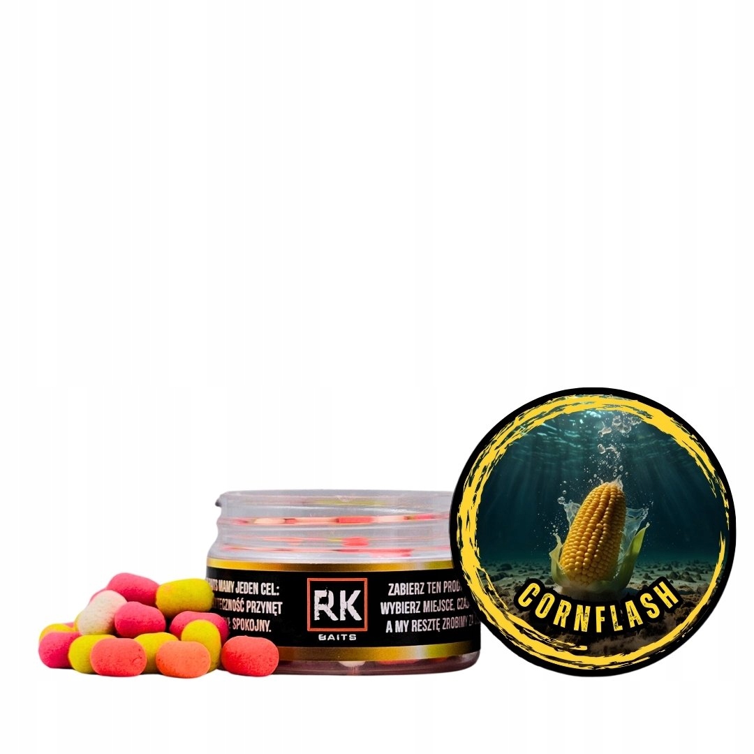 Dumbells Wafters Rk Baits Cornflash Kukurydza 8mm 60ml Method Feeder