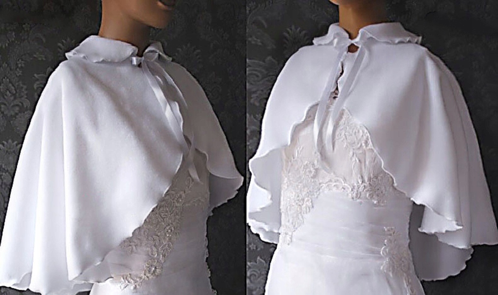 Śliczna PELERYNKA komunijna peleryny narzutka DiVo Rozmiar 134