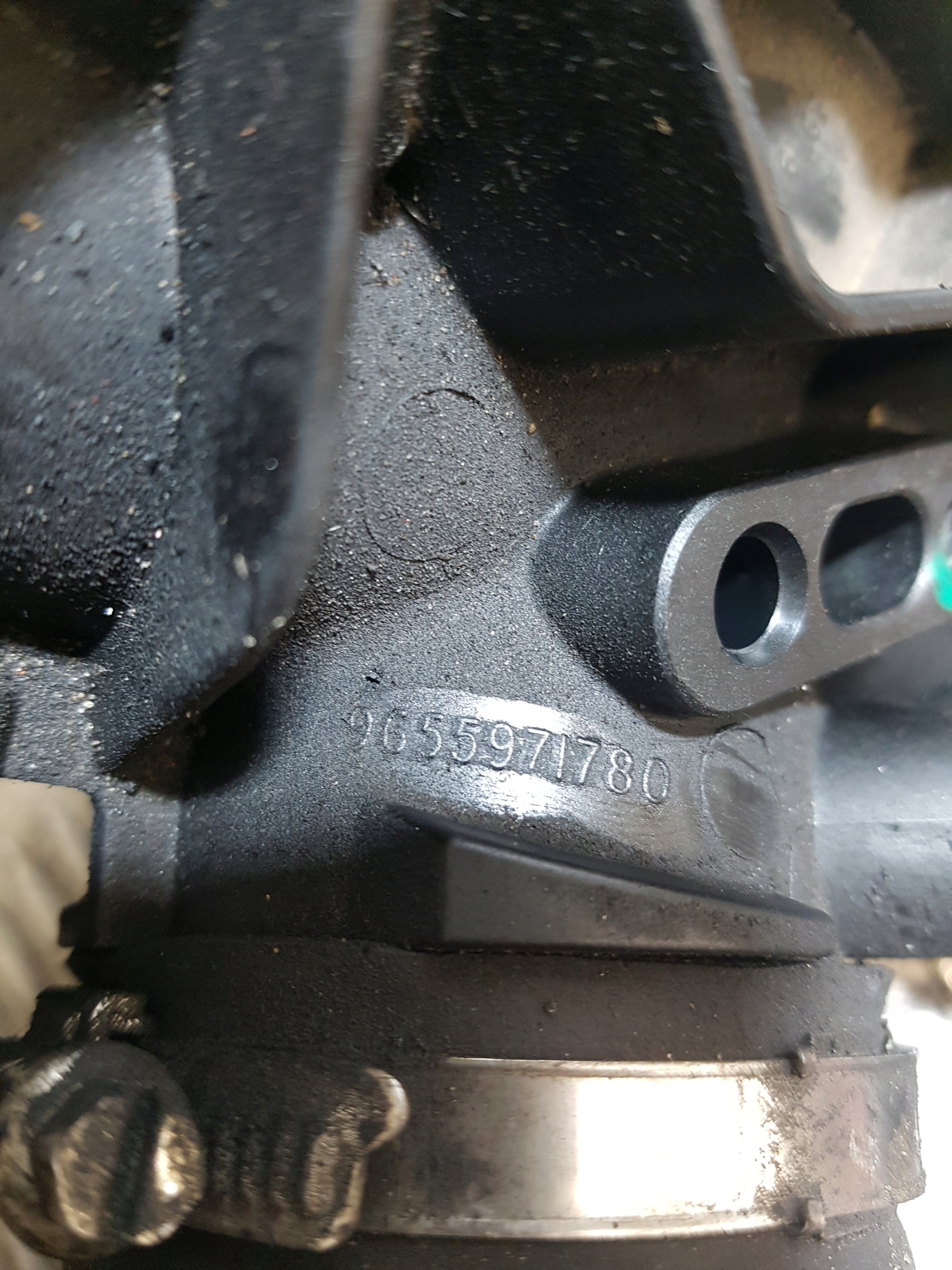 Valvola a farfalla PEUGEOT 407 1.6 HDI 9655971780