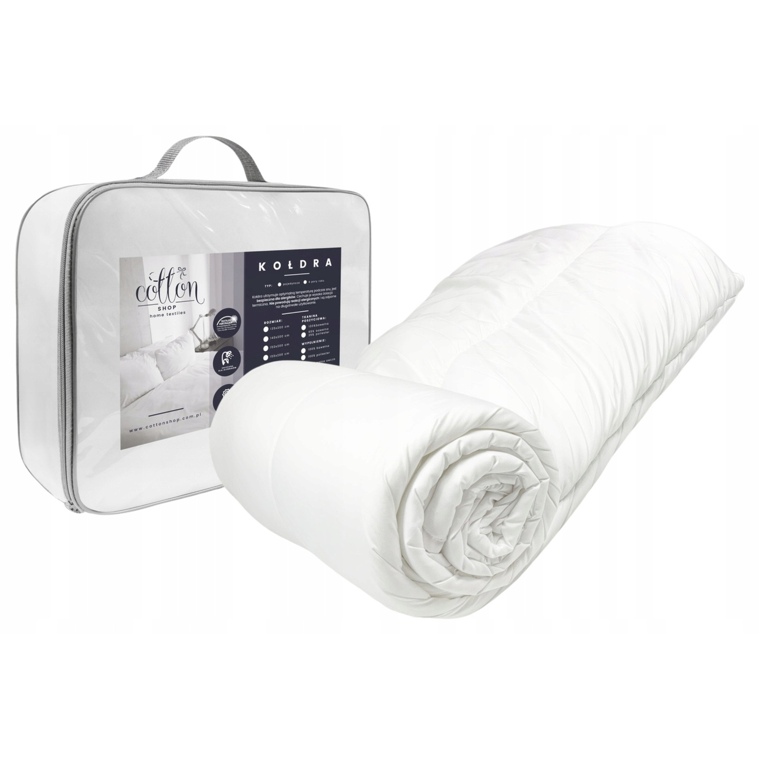 Antialergická přikrývka 4 roční období Golden Line 160 x 200 cm. Polsko